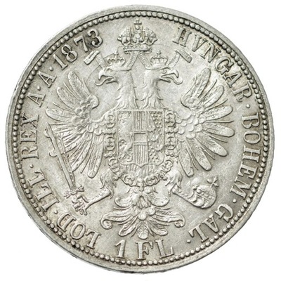 AUSTRIA, FRANC I JOSEPH 1 FLOREN 1873