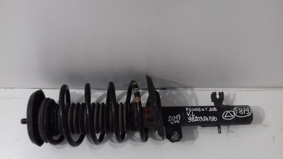 Peugeot 208 i амортизатор левый передний амортизационная стойка фото №1