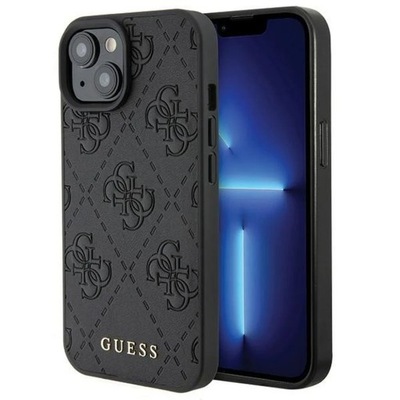 Oryginalne Etui GUESS Hardcase GUHCP15SP4EPMK do iPhone 15 (Quilted 4G Clas