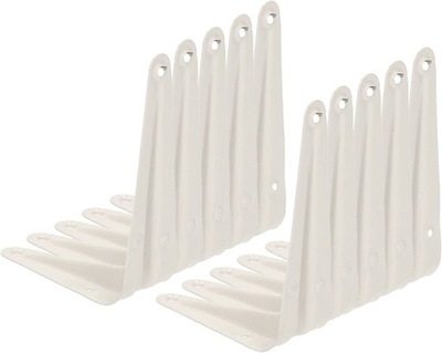 KĄTOWNIK POD PÓŁKĘ 10X WSPORNIK PODPÓRKA 10X7,5CM