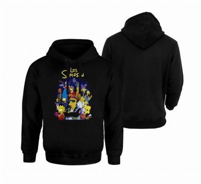 BLUZA Z NADRUKIEM LOS SIMPSONS SIMPSONOWIE