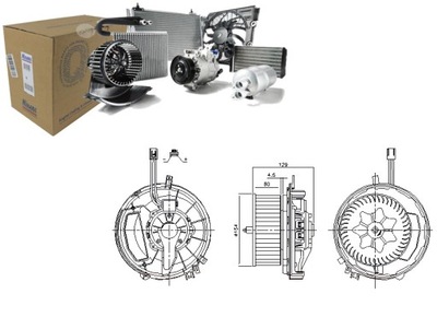 VENTILADOR SOPLADORES AUDI Q3 TT SEAT ATECA SKODA KAROQ KODIAQ OCTAVIA  