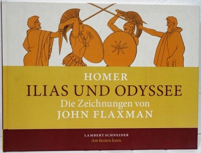 John Flaxman ilustracje Homer Iliada i Odyseja