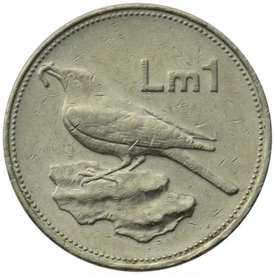 Malta 1 lira, 1986, stan 3