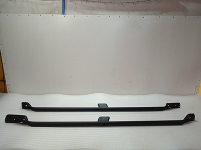 Рейлинги кровельные чёрные комплект dacia logan ii mcv фото №1