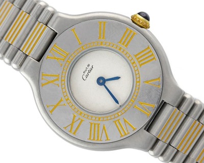 CARTIER 21 MUST DE CARTIER REF.9010 FULL SET 1992