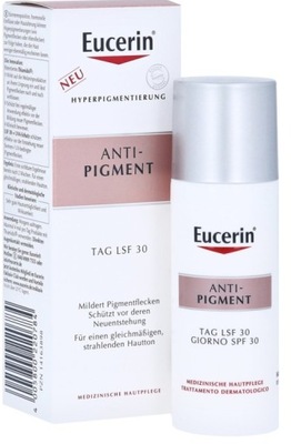 Krem przeciw przebarwieniom do twarzy Eucerin 30 SPF na dzień 50 ml