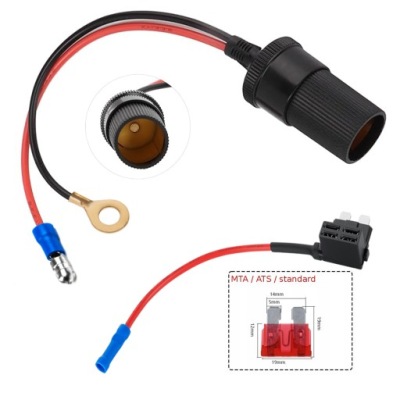 BYPASS UNI/ATS GNIAZDA ZAPALNICZKI Rejestratora Nawigacji