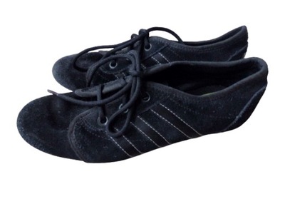 ADIDAS NEO ___ CZARNE SPORTOWE BALERINKI R. 36