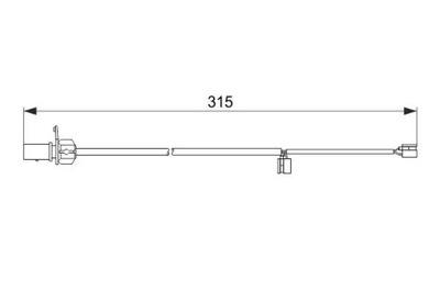 BOSCH 1 987 474 518 STYK ПРЕДУПРЕЖДАЮЩИЙ, ZUŻYCIE