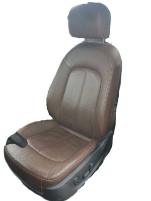 Сиденья заднее сиденье обшивки салон полный комплект audi a6 c7 коричневая кожа фото №1