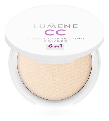 Lumene CC Puder w Kompakcie 6in1 Medium Deep