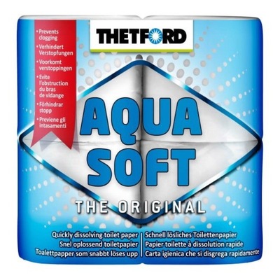 Papier toaletowy Aqua Soft 4 szt. 