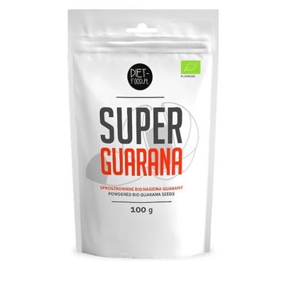 DIET FOOD SUPER GUARANA 100g ENERGIA POBUDZENIE