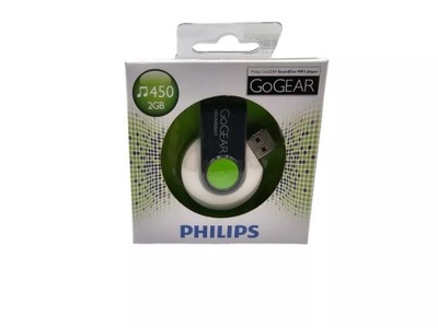 ODTWARZACZ PHILIPS GOGEAR SOUNDDOT MP3 2GB ZIELONY