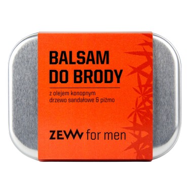 ZEW FOR MEN Balsam do brody Olej Konopny i Piżmo