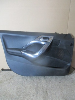 Обивка обшивка дверь левых перед передних peugeot 2008 i фото №1