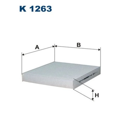 FILTR, VENTILACIÓN PRZESTRZENI PASAZERSKIEJ FILTRON K 1263  