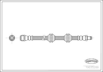 CABLE DE FRENADO FLEXIBLES MERCEDES  