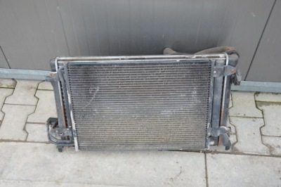 Seat leon ii 1.6 mpi радиатор вентилятор фото №1