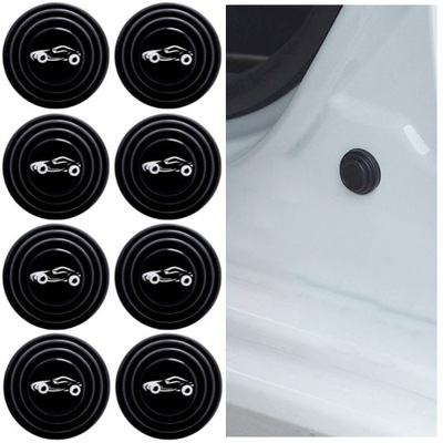 8x отбойник наклейка ciche замок доводчик дверь фото №1