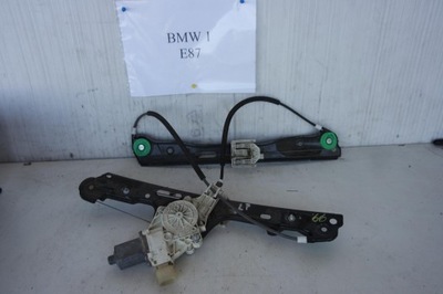 Механизм подъемник стекло левый перед bmw 1 e87 фото №1