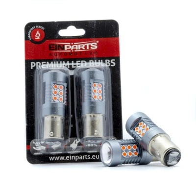 EPL293 P21/5W 24 SMD 3030 ЧЕРВОНИЙ CANBUS - 2 ШТ