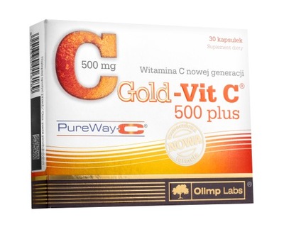 Olimp Labs GOLD-VIT C 500 PLUS 30 kaps witaminy