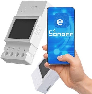 SONOFF Przekaźnik Wifi pomiar zużycia prądu i mocy