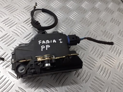 Замок двері правий перед skoda fabia i 6pin фото №1