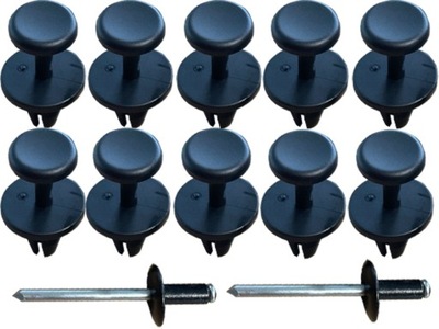 Кліпси підкрилок citroen c2 c3 i c4 picasso i фото №1