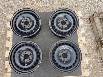 LLANTAS ACERO MERCEDES 15'' 5X112 ET44 38  