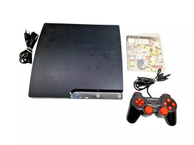 KONSOLA SONY PLAYSTATION 3 SLIM PS3 160GB | PAD | GRA FIFA 17