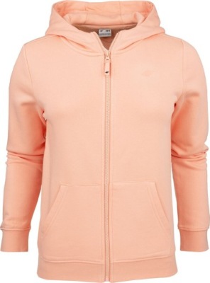 BLUZA DLA DZIEWCZYNKI 4F BRZOSKWINIOWA 4FJSS23TSWSF216 65S r 164cm
