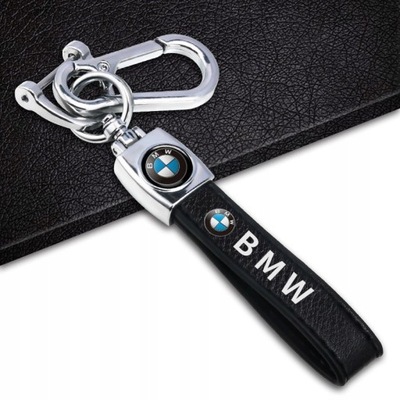 KEYRING FOR KEYS AUDI Q3 A6 A3 A8 A7 METAL LEATHER  