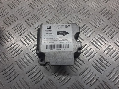 Модуль подушка безпеки opel astra g 09229302 фото №1