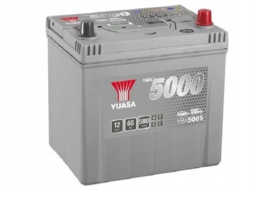 АКУМУЛЯТОР YUASA YBX5005 12V65 AH P+ 580A