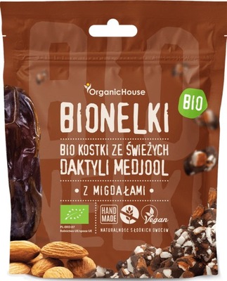 BIONELKI PRALINY DAKTYLOWE Z MIGDAŁAMI BEZGL. BIO