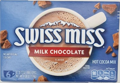 Kakao Swiss Miss 6 porcji 124g z milk chocolate falvor 24h