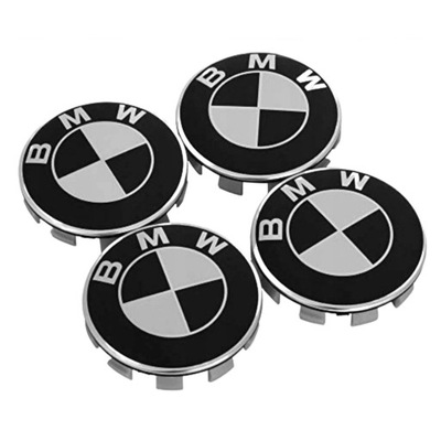 4 PIEZAS DEKLE TAPACUBOS EMBLEMATY KAPSLE BMW 68MM  