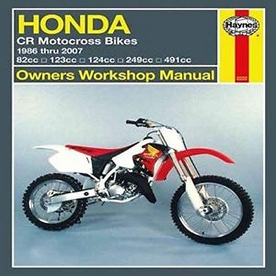 HONDA CR MOTOCROSS BIKES 1986 - 2007 (Owners' Workshop Manual) - Anon KSIĄŻ фото