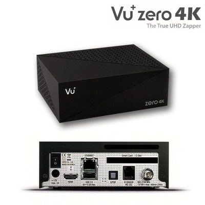 Tuner VU+ ZERO 4K Czarny DVB-S2X UHD PVR