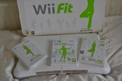 DESKA BALANCE BOARD NINTENDO WII Fit + Gra