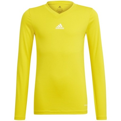 Koszulka dla dzieci adidas Team Base Tee żółta GN7