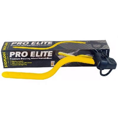 BLOQUE VOLANTE STOPLOCK PRO ELITE HG 150-00 CZARNO-ZOLTA 2 LLAVES 1 PIEZA  