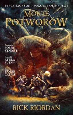 PERCY JACKSON I BOGOWIE. MORZE POTWORÓW. KOMIKS RICK RIORDAN