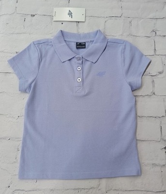 4F t-shirt dziecięcy fioletowy bawełna rozmiar 146 (141 - 146 cm)