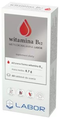 WITAMINA B12 60 TABLETEK DO SSANIA LABOR