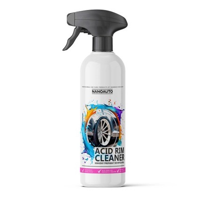 KWAŚNY PREPARAT DO ОЧИСТКИ ДИСКІВ NANOAUTO ACID RIM CLEANER 750ML