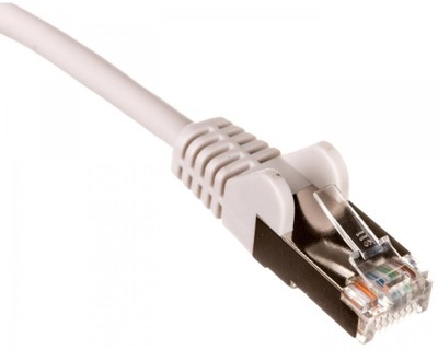 Kabel patchcord U/UTP kat.5e CCA szary 5m